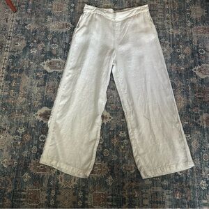 Joie 100% Linen Elastic Waist Pants